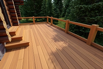 Copeaux de Bois Flottants sur Fond Noir